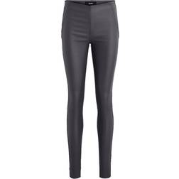 Object Coated Leggings - Asphalt