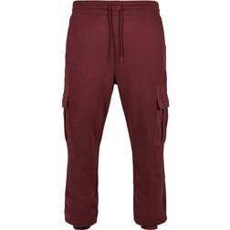 Urban Classics Pantaloni Cargo - Rouge