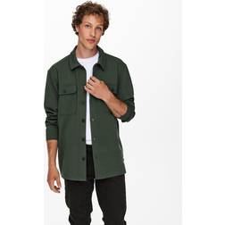 Only & Sons Ensfarvet Regular Fit Shacket