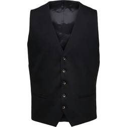 Selected Gilet de costume Neil - Noir