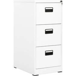 vidaXL Archivador De Acero Blanco 46x62x102.5 cm Armario