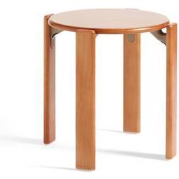 Hay Golden Lacquered Wooden Seating Stool