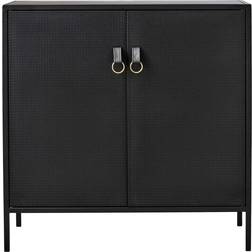 Maze Credenza Liza Pelle Nera Armadio