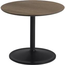 Muuto Soft Bijzettafel Ø48 cm Smoked Oak-Black