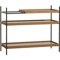 Woud Tray Shelf Low Reolsystem