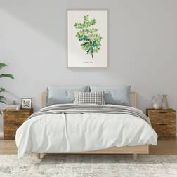 vidaXL Cabinets 2 Bedside Table