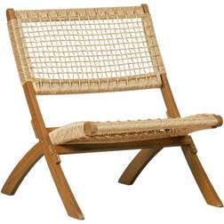 Woood Lois Light Eucalyptus/Wicker Loungestuhl 73cm