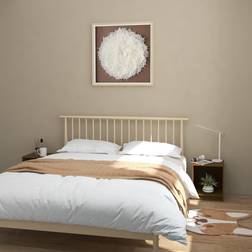 vidaXL Cabinets 2 Honey Pinewood Bedside Table