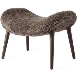 Vipp Lodge Footstool Patent Dark Oak Curly 07 Bar Stool