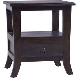 vidaXL Cabinet Light Bedside Table 40x40cm