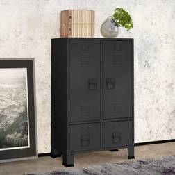 vidaXL Garde-robe Industrielle De Rangement 67x35x107 cm Acier Armoire