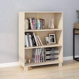 vidaXL HAMAR Madera Pino Maciza 85 x 35 x 112 cm Marrón Estantería de libros