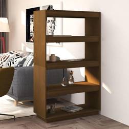 vidaXL Cabinet/Room Divider Honey Bokhylle