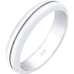 Elli PREMIUM Ring Damen Verlobung Elegant Basic aus 925 Sterling Silber