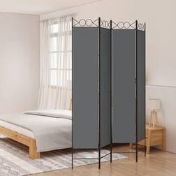 vidaXL 4-Panel Room Divider