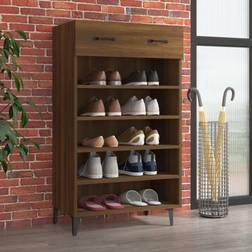 vidaXL Cabinet Brown Shoe Rack