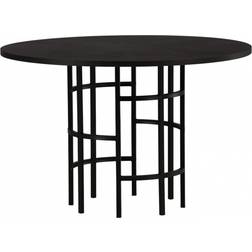 Venture Design Copenhagen Black Spisebord 115cm