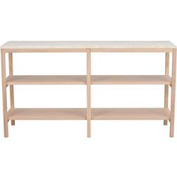Rowico Home Aflastningsbord Orwel 140 x 40 cm Beige Konsolbord