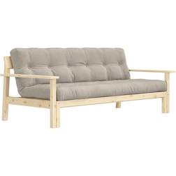 Karup Design Unwind Couch Natural Wood Linen Sofa