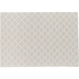 Venture Design Cloudy Gulvtæppe, Uld/polyester Beige, Hvid cm
