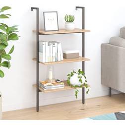 vidaXL Stigereol 3 lysebrun Reolsystem