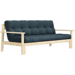 Karup Design Schlafsofa Unwind Mit Holzstruktur 130 x 190 cm Petrol Blue Sofa
