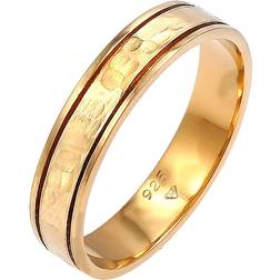 Ring Paarring Bandring Trauring Freundschaft 925 Silber Elli Premium Gold 1010900205