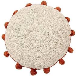 Lorena Canals Coussin Rond En Coton Taille 48x48 Orange