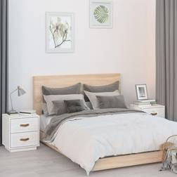 vidaXL 2 st Sängbord