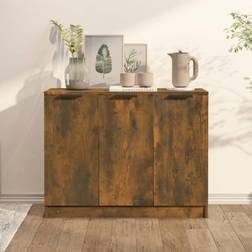 vidaXL Skänk rökfärgad Sideboard