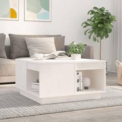 vidaXL 60x61x32,5 massivt fyrretræ Sofabord