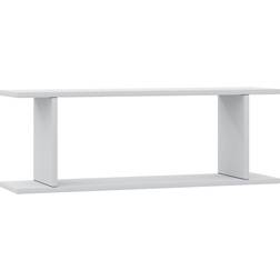 VCM Sirola Weiß 80,0 x 28 x 80 cm Wandregal
