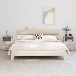 vidaXL Cabinets HAMAR 2 Bedside Table