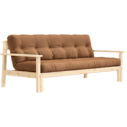 Karup Design Unwind Sleeping Couch Natural Wood Mocha Sofa