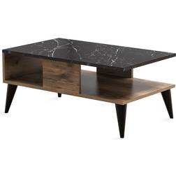 LOTO LIVING Beistelltisch Ember 90 x 39.5 x 54 cm Couchtisch