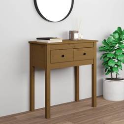 vidaXL Honey Console Table