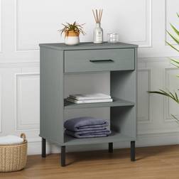 vidaXL Cabinet With Metal Legs OSLO Table Console