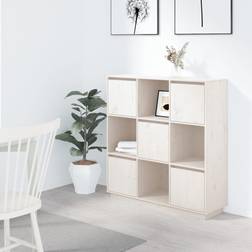 vidaXL Highboard White Storage Cabinet