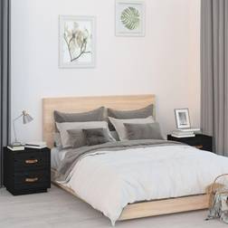vidaXL 2 st Sängbord
