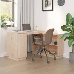 vidaXL 110x50x75 massiv furu Skrivbord