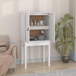 vidaXL Buffet Haut Avec 2 Portes Et 2 Compartiments Armoire