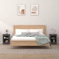 vidaXL Cabinets 2 Bedside Table