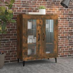 vidaXL Skänk rökfärgad Sideboard
