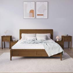 vidaXL Nachtkastjes 2 St 79,5 x 38 x 65,5 cm