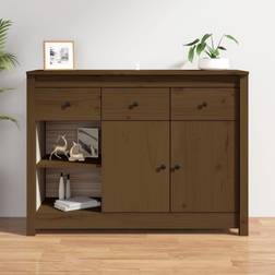 vidaXL Skänk honungsbrun Sideboard