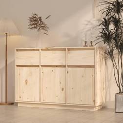 vidaXL Skänk 110x34x75 massiv furu Sideboard 110x75cm