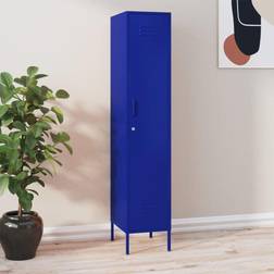 vidaXL Locker Navy Storage Cabinet