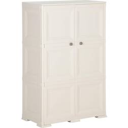 vidaXL En Plastique Casier De Rangement 79 x 43 x 125 cm Armoire