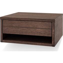 Torkelson Trace Smoke Stained Oak Sängbord 16x35cm