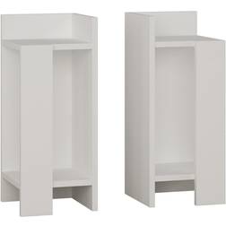 LOTO LIVING Set Di 2 Comodini H60 cm Elos Comodino